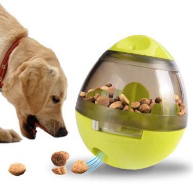 Dog food leaking device
