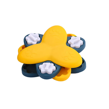 Dog food leaking device
