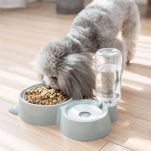 Dog bowl with automatic water refill